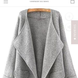 Goodnight Macaroon ‘Tami’ Marl knit Cardigan